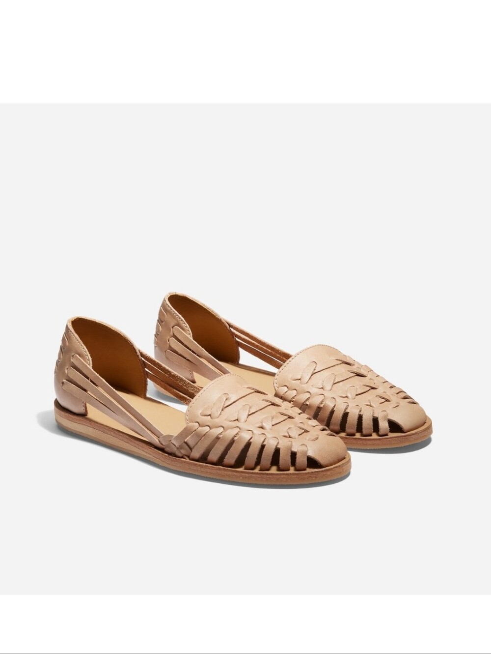 NWOB. Nisolo Hurache Sandal 2.0 Almond Sz. 11